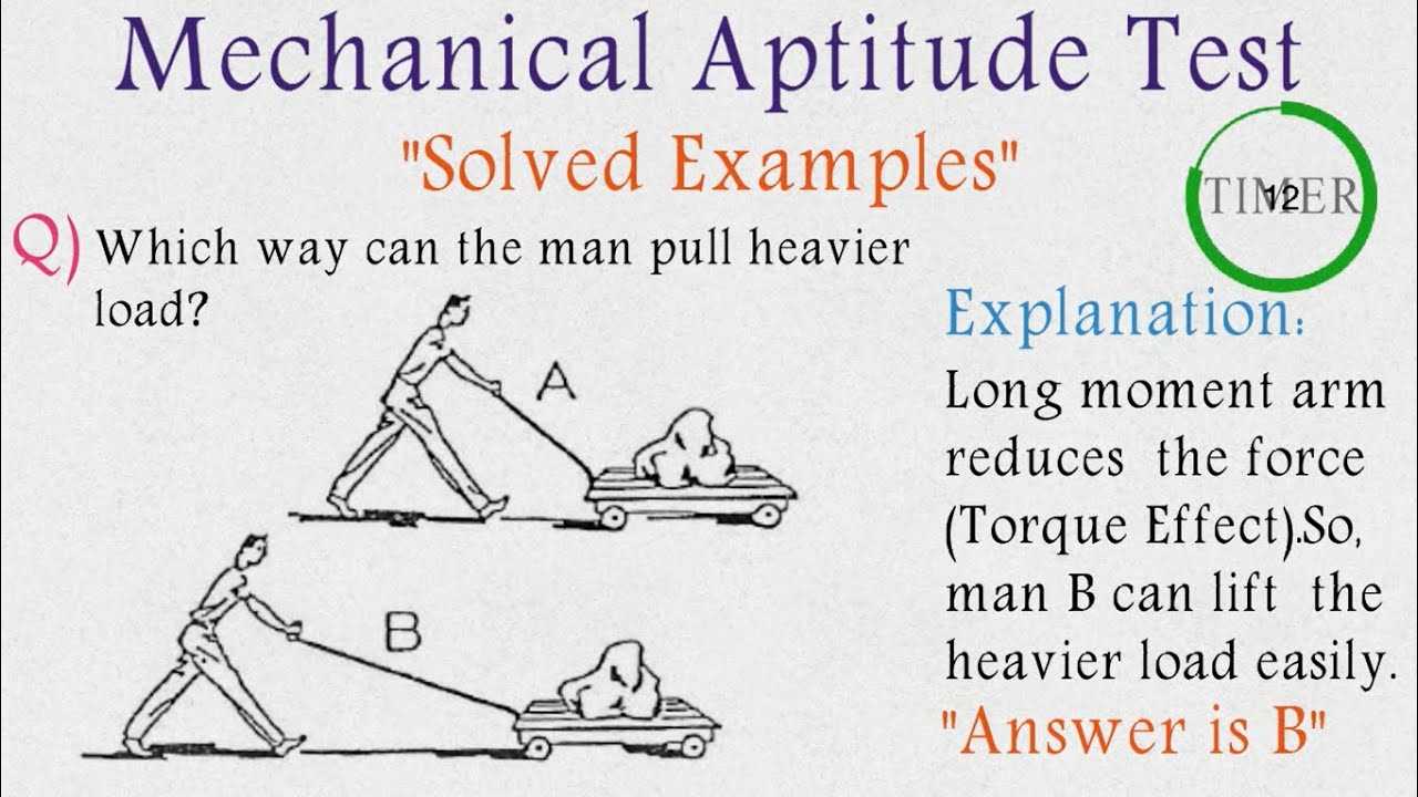 Bennett mechanical comprehension test answers