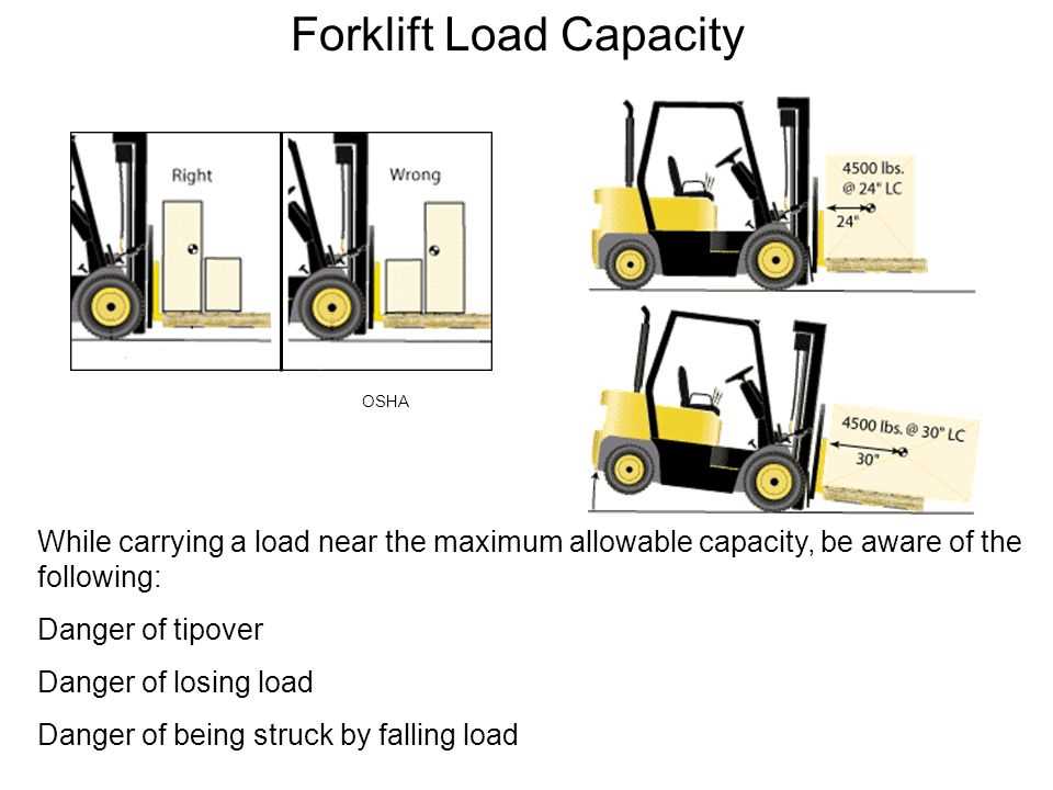 Forklift test and answers