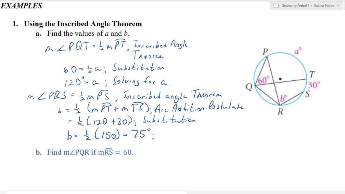 Summary and Key Takeaways about Inscribed Angles