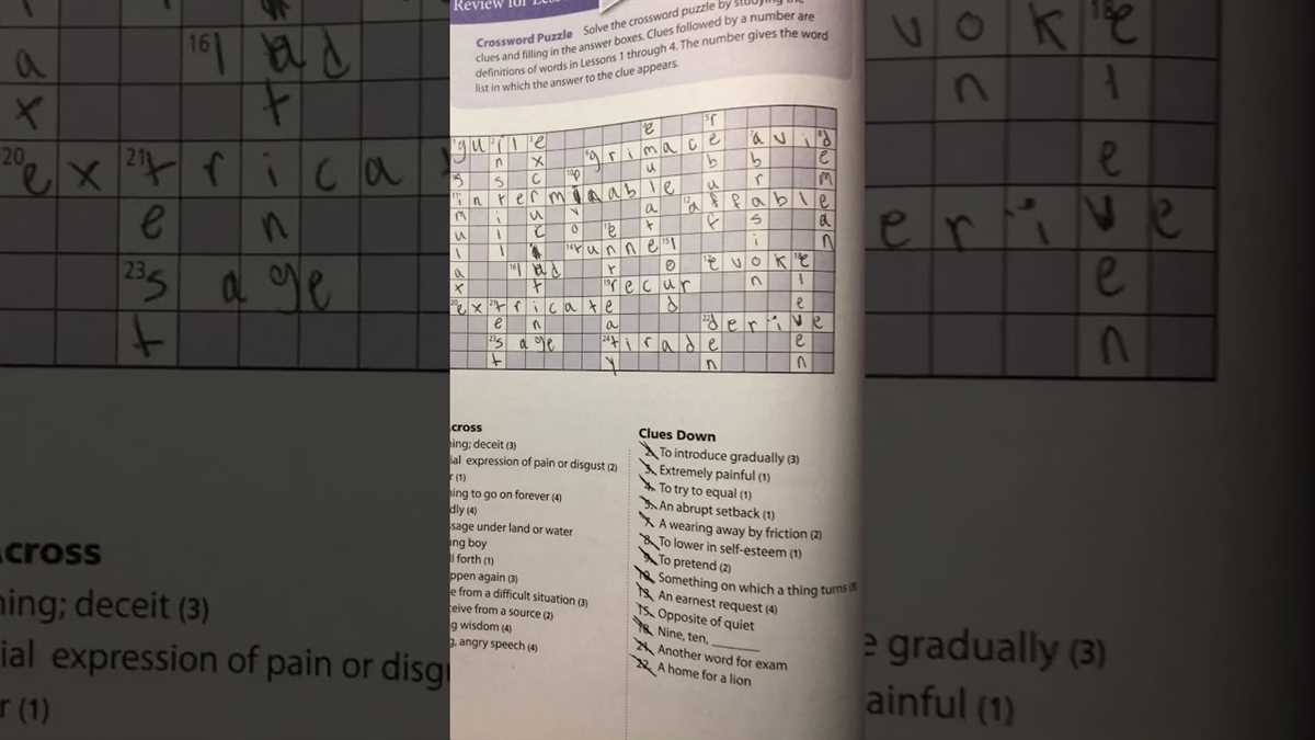 Common Mistakes and How the Answer Key Helps in Lesson 7.7