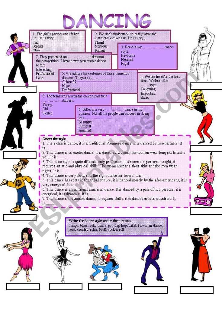 Benefits of using the Let's Dance Portfolio Worksheet