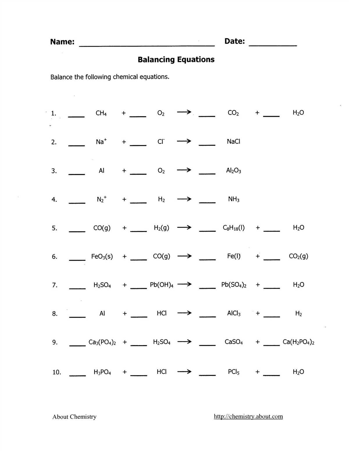 Calculating Equilibrium Constants