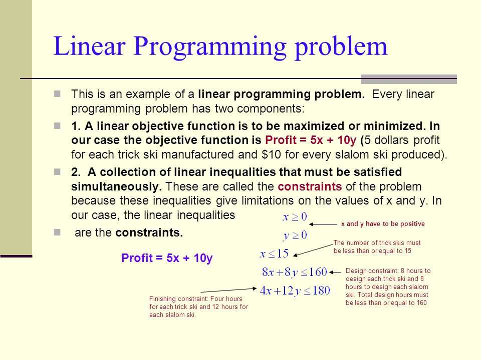 Linear Programming Project Answer Key: Guideline for Success