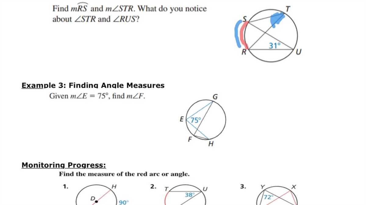 How to Find the Measure of an Inscribed Angle