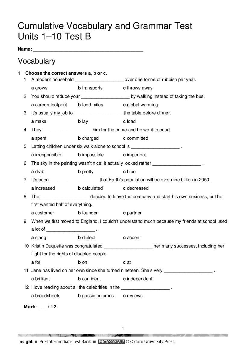 Michigan segment 1 test answers