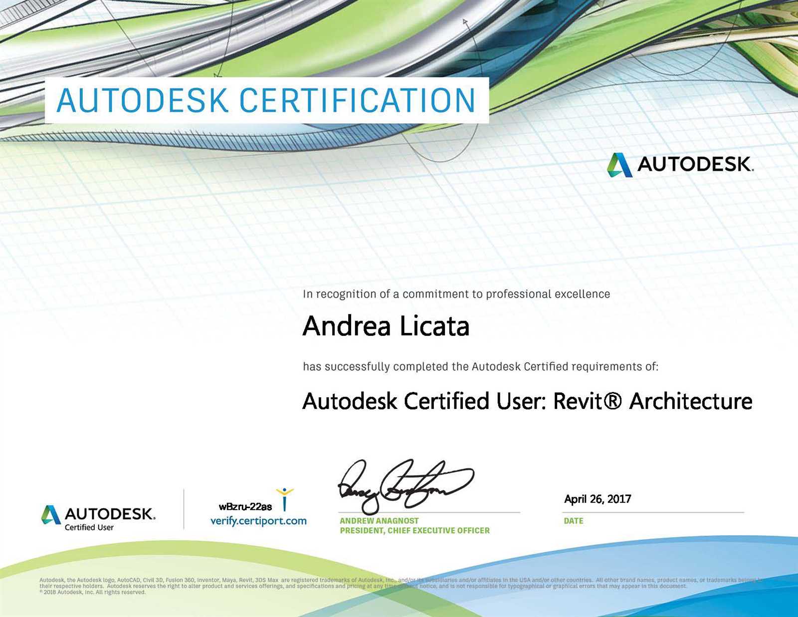 Autodesk certified professional revit for architectural design exam prep answers