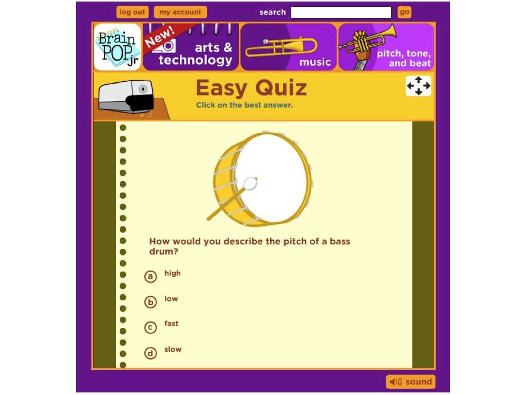 Brainpop forms of energy quiz answers