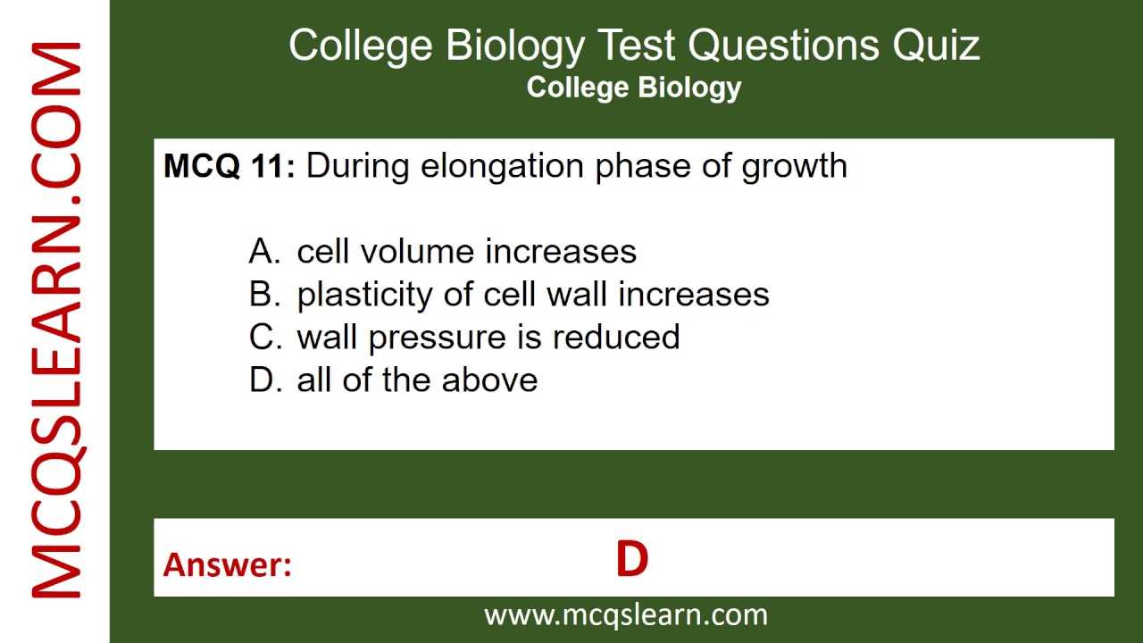 Key Areas Covered in the Test