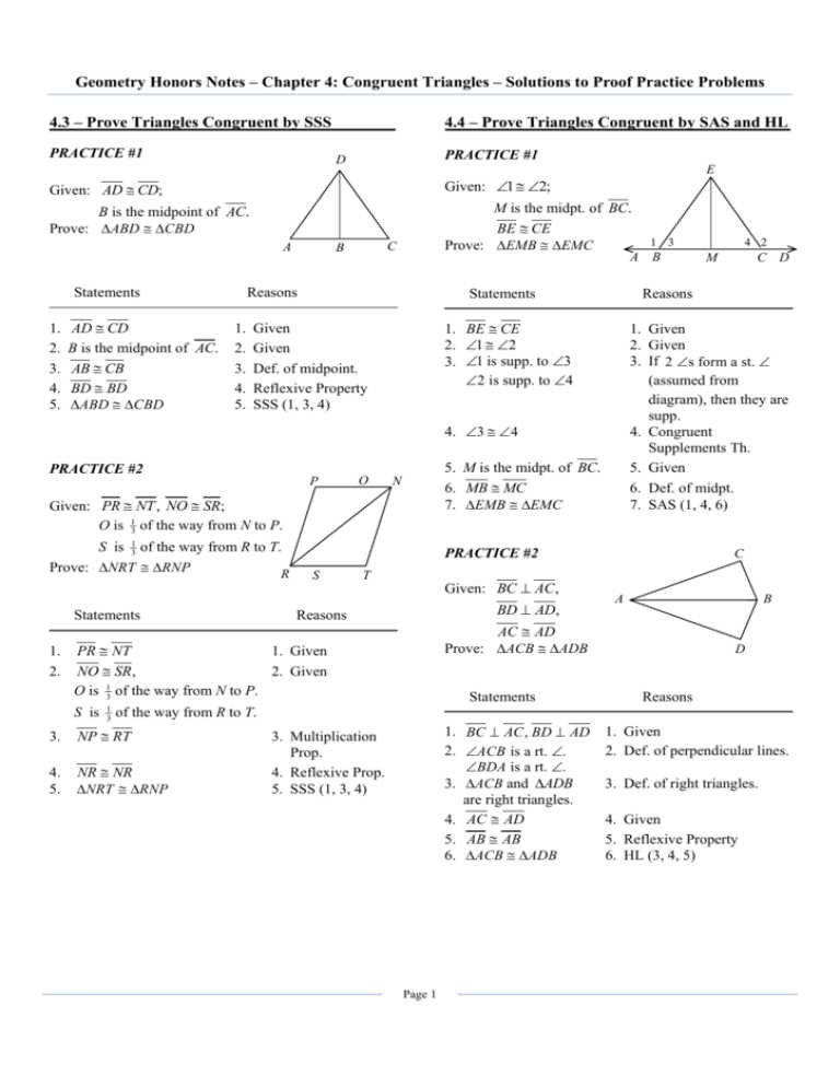 Common Mistakes to Avoid in Unit 3 Geometry Test