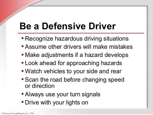 Defensive driving course test answers 2025