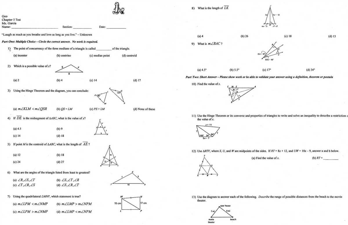 Geometry chapter 9 review answers