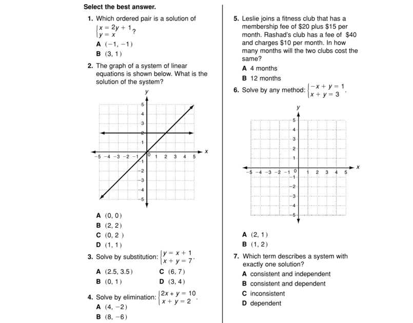 Algebra 2 chapter 8 test