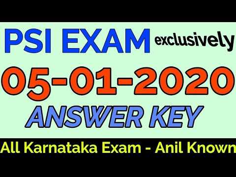 Psi exam questions and answers