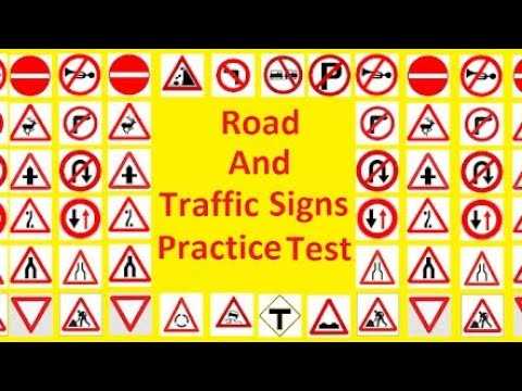 Texas road signs test answers