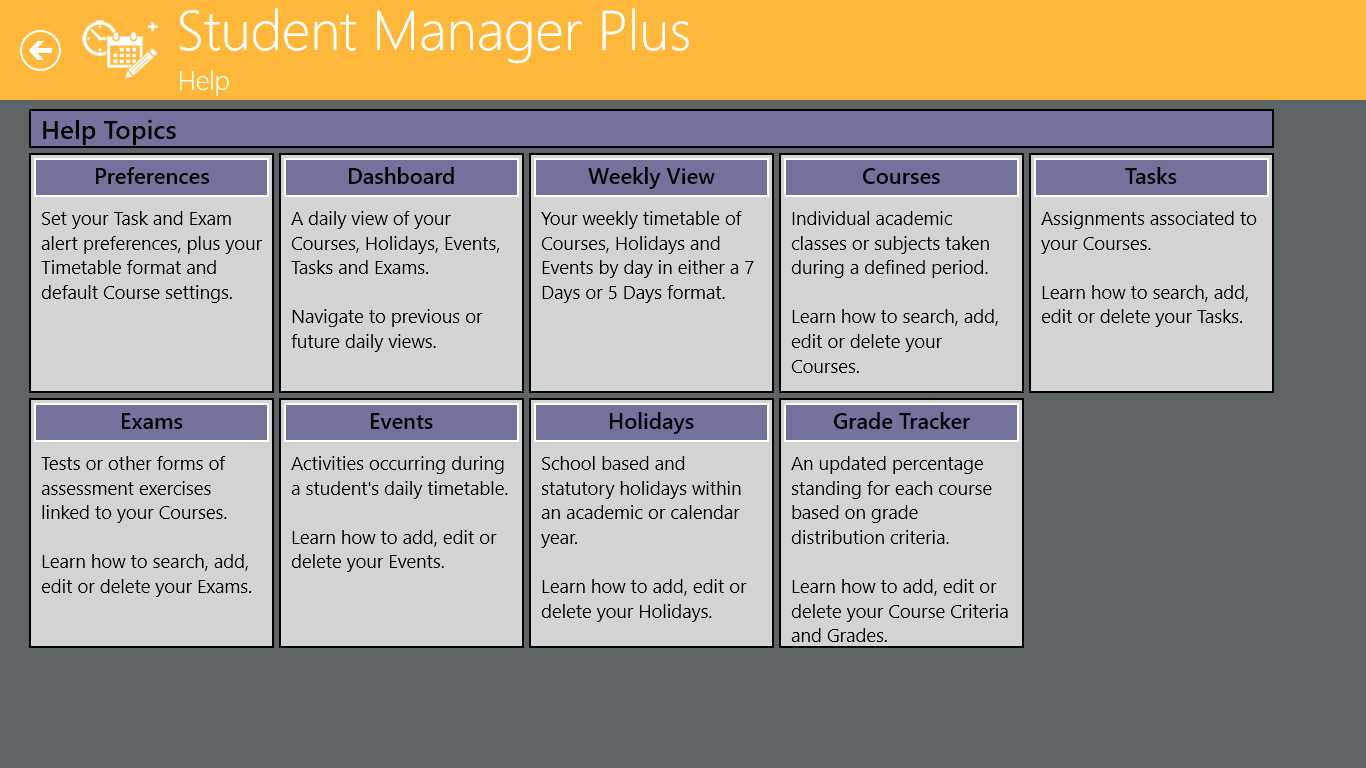 Critical Topics to Focus On