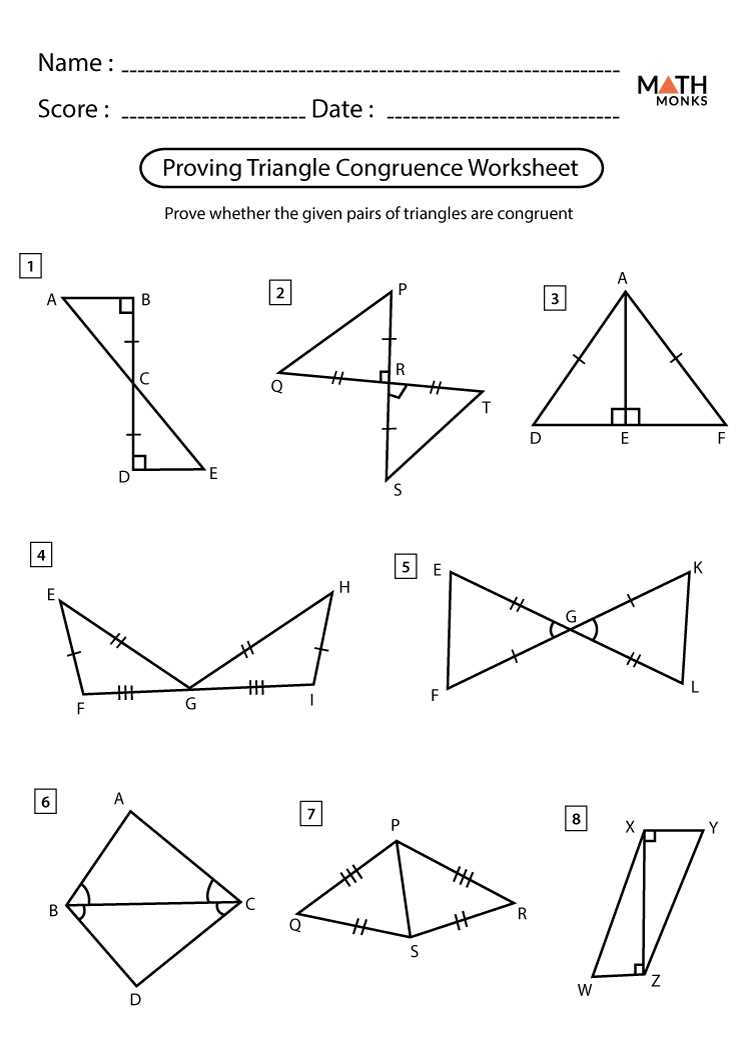 Congruent Triangles