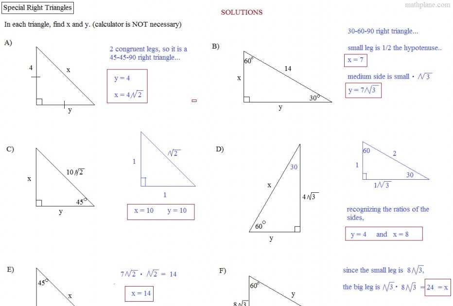 Solve each triangle round answers to the nearest tenth