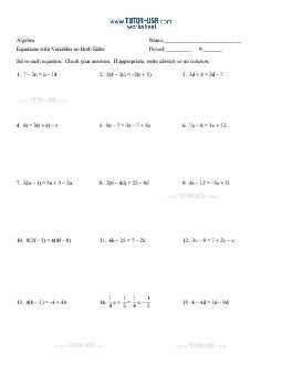 Understanding the Basics of Solving for Sides with Algebra