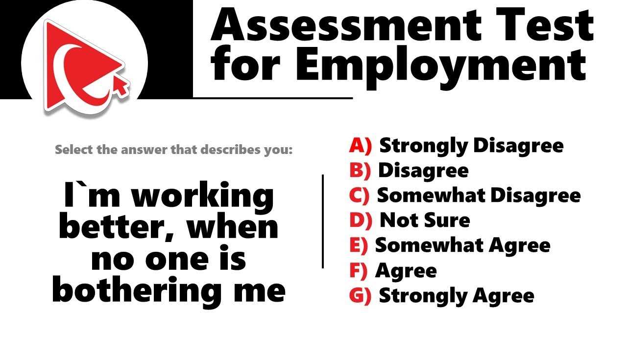 Key Skills Evaluated in the Test