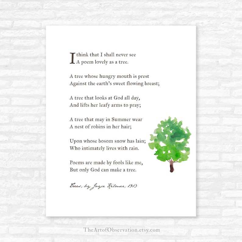 The leaf and the tree poem questions and answers