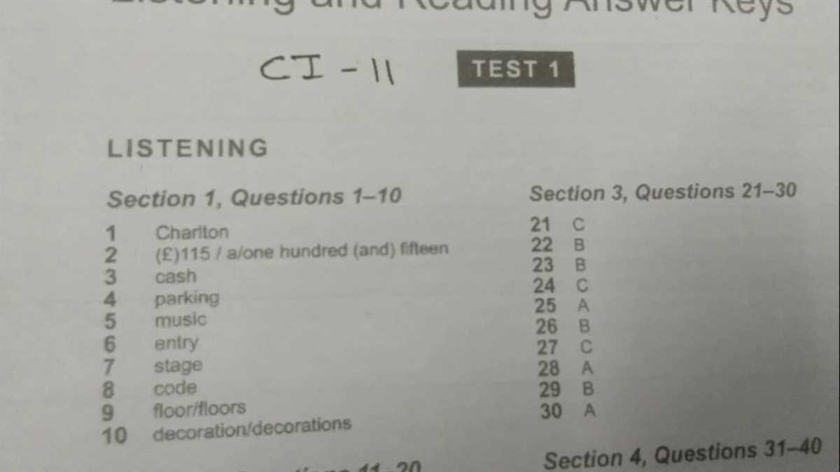 Section 1.3 Measurement Answer Key