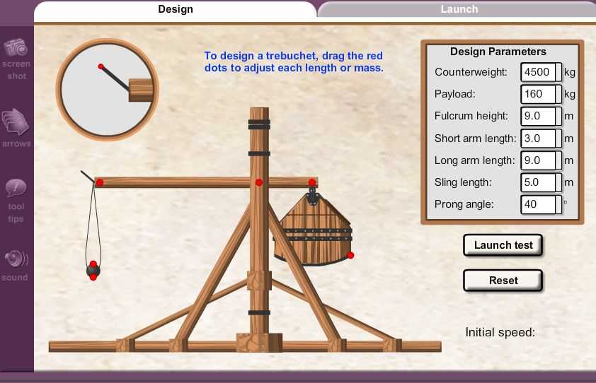 Gizmo trebuchet answers