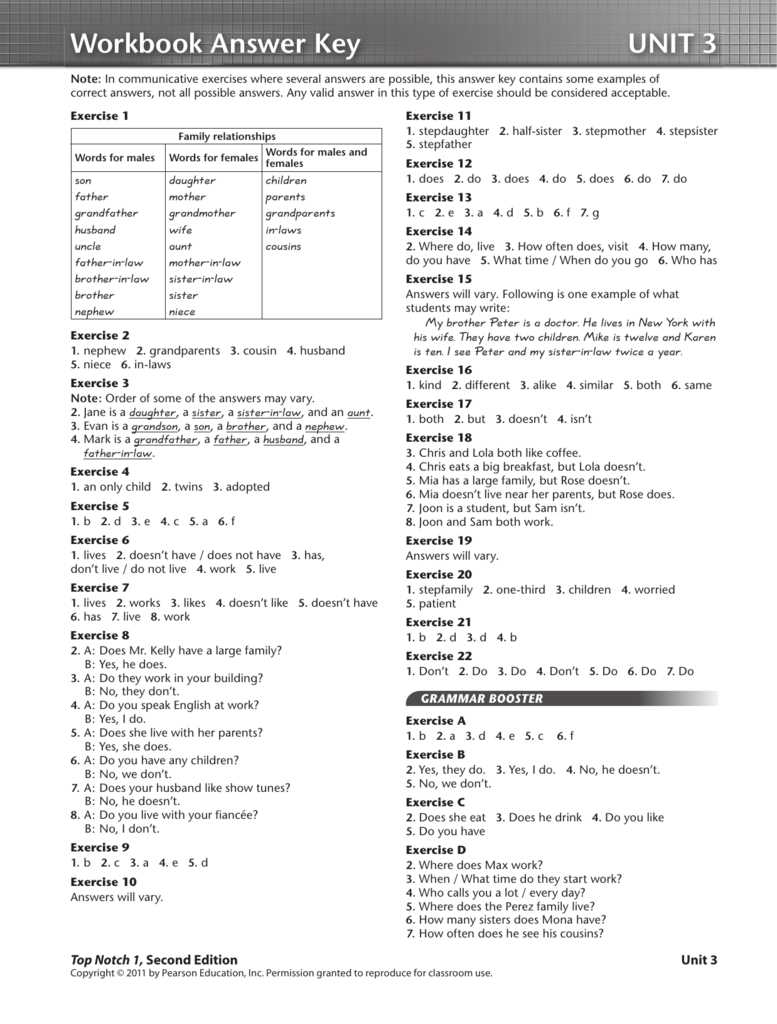 Exploration category puzzle answer key