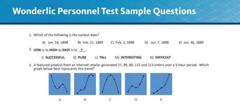 Typical Question Types