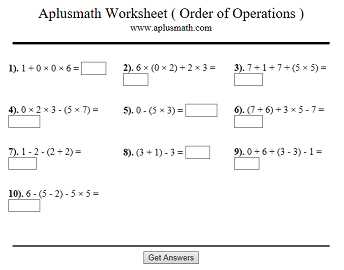 Answer Key: