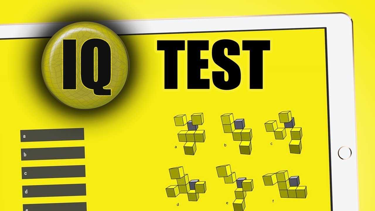 Iq test questions and answers for adults