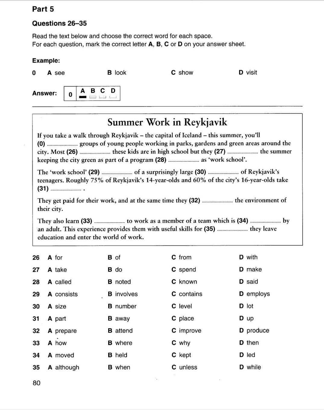 Core Subjects and Focus Areas