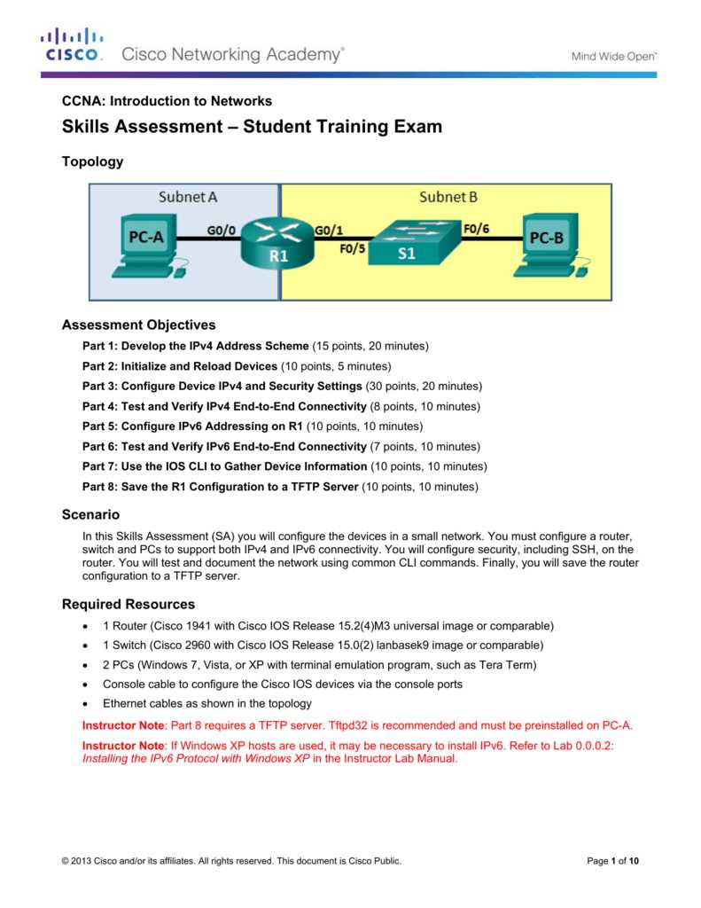 Ccna exam answers