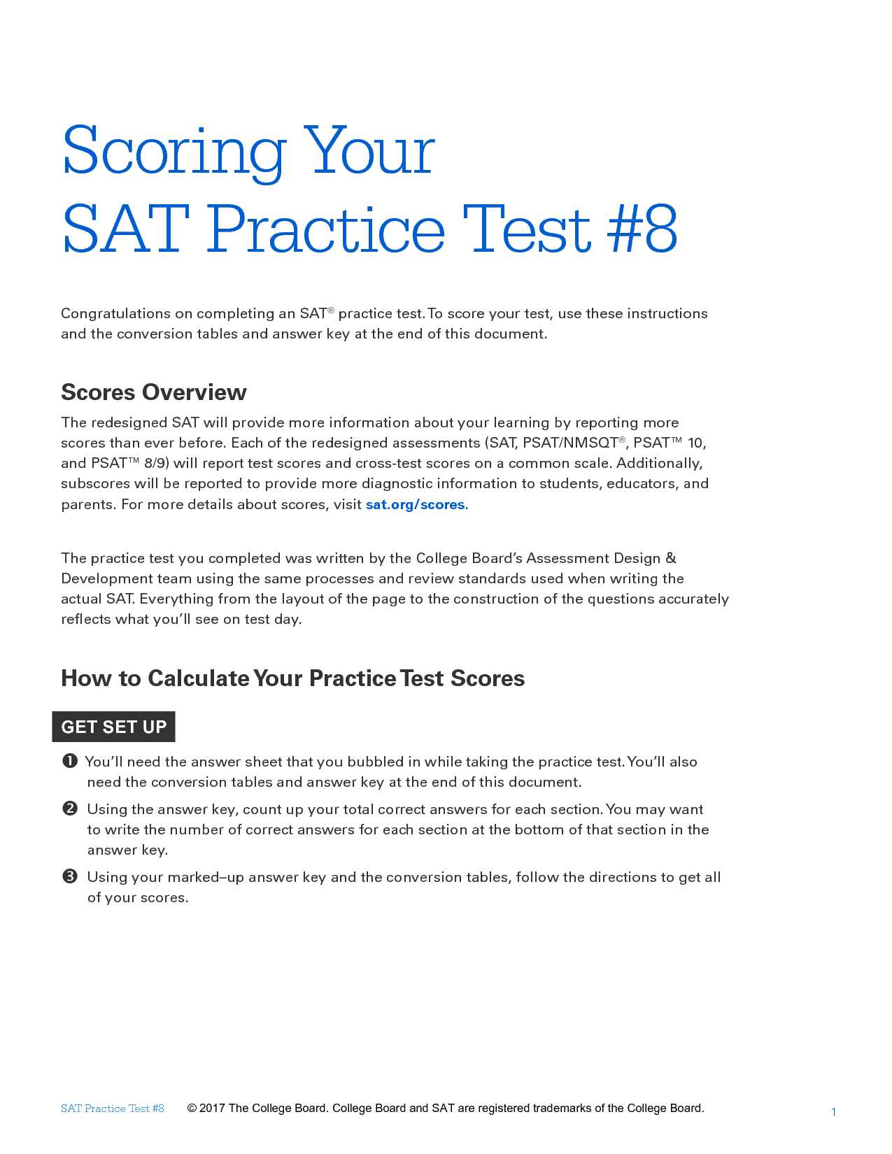 Psat math practice test with answers