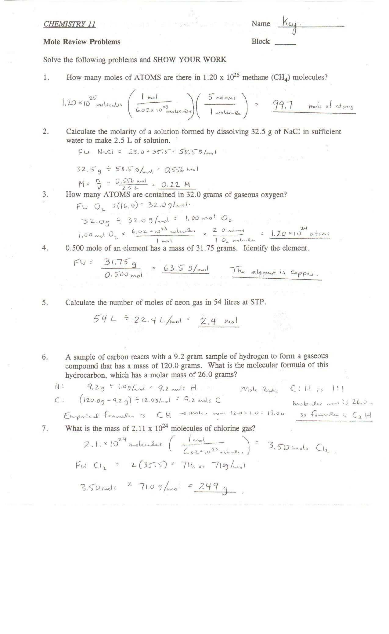 Step-by-Step Solutions for Practice Problems