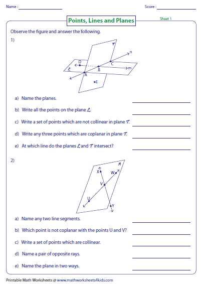 1 2 skills practice line segments and distance answers