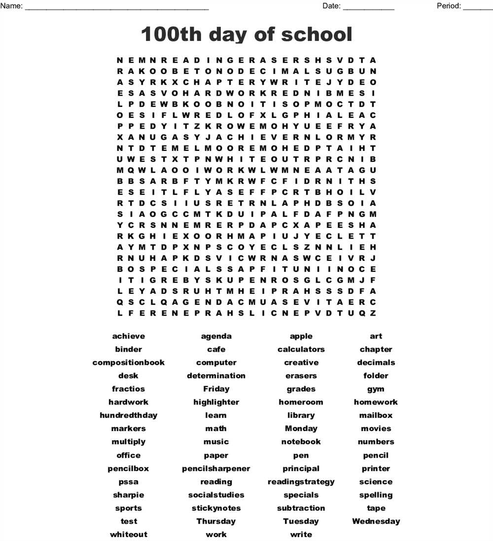 The Benefits of Solving Dr Seuss Word Search Puzzle