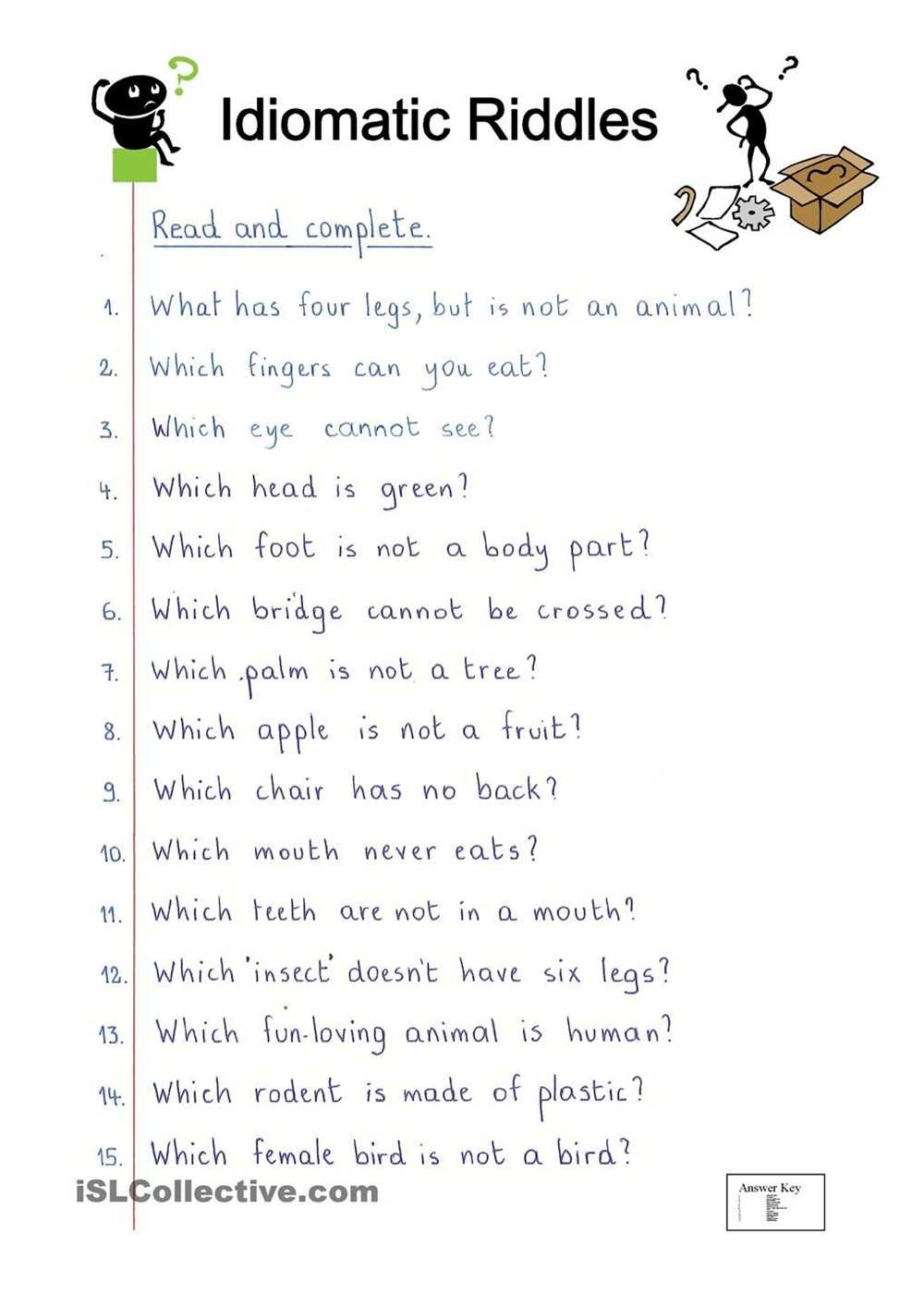 Examples of Homophones: