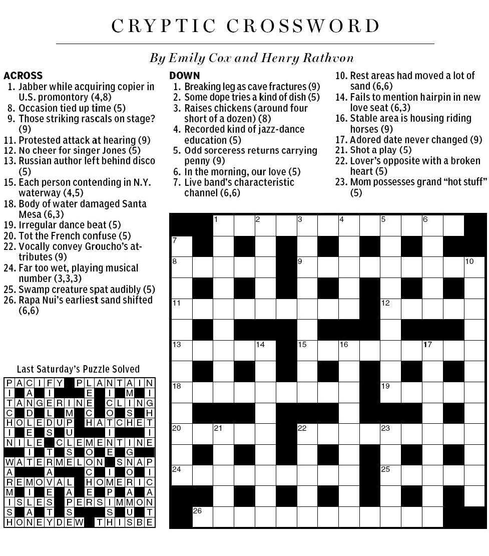 Activities in Physical Education 22 Crossword