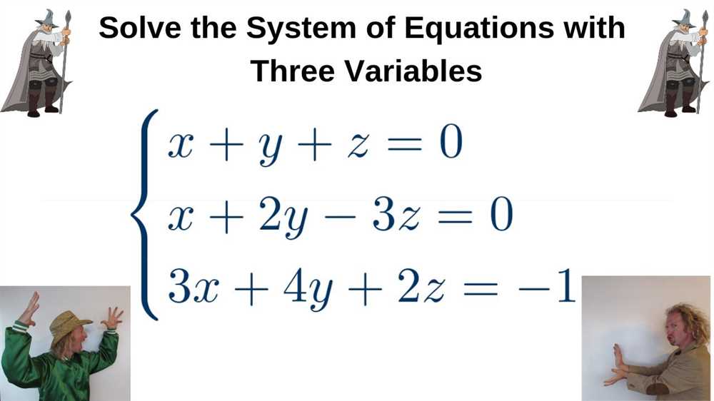 Method 1: Substitution