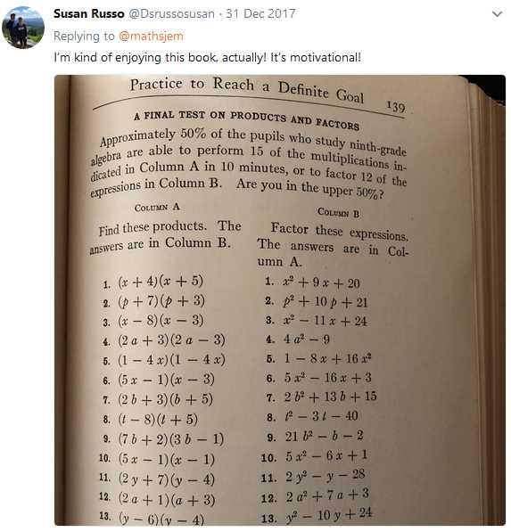 Understanding the answer key for Algebra 1 review