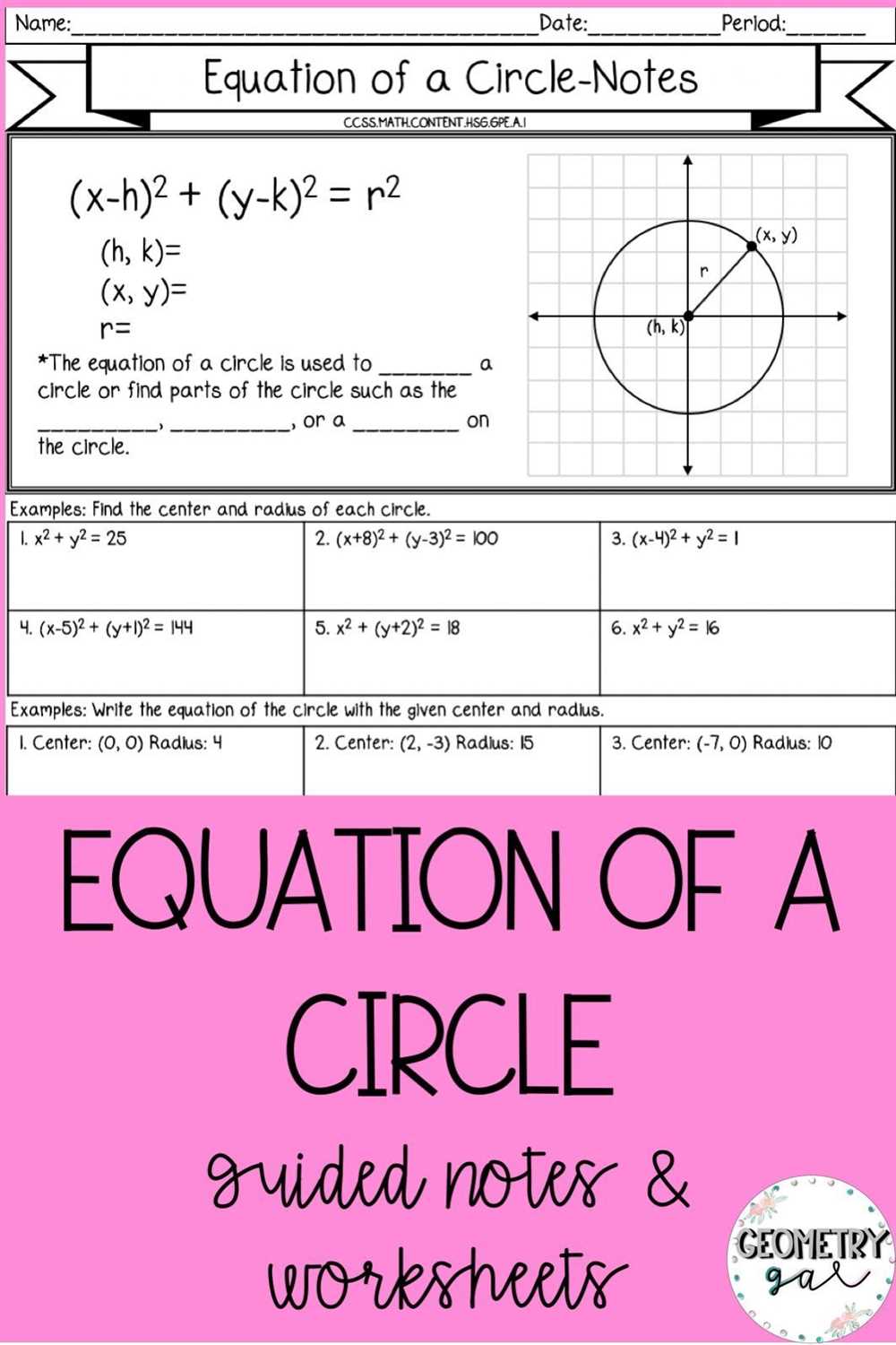 Tips and tricks for mastering the equation of a circle