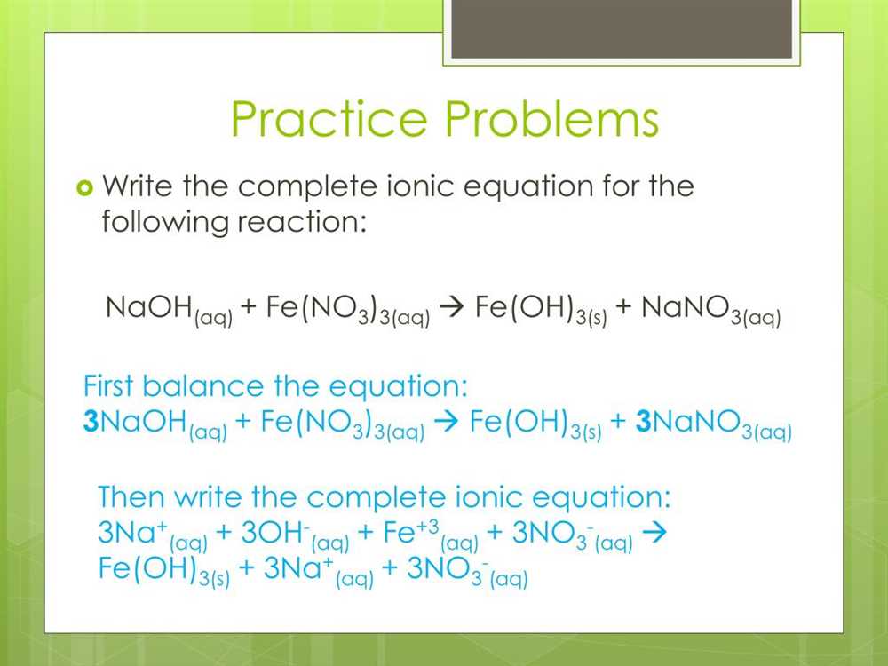 Chapter 11 Chemical Reactions Answer Key