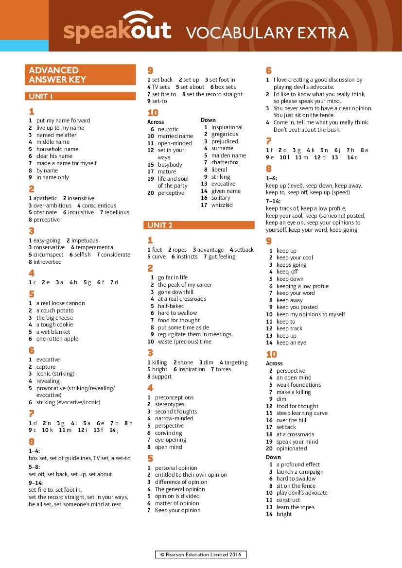 Online Access to Section 2.1 Matter Answer Key PDF