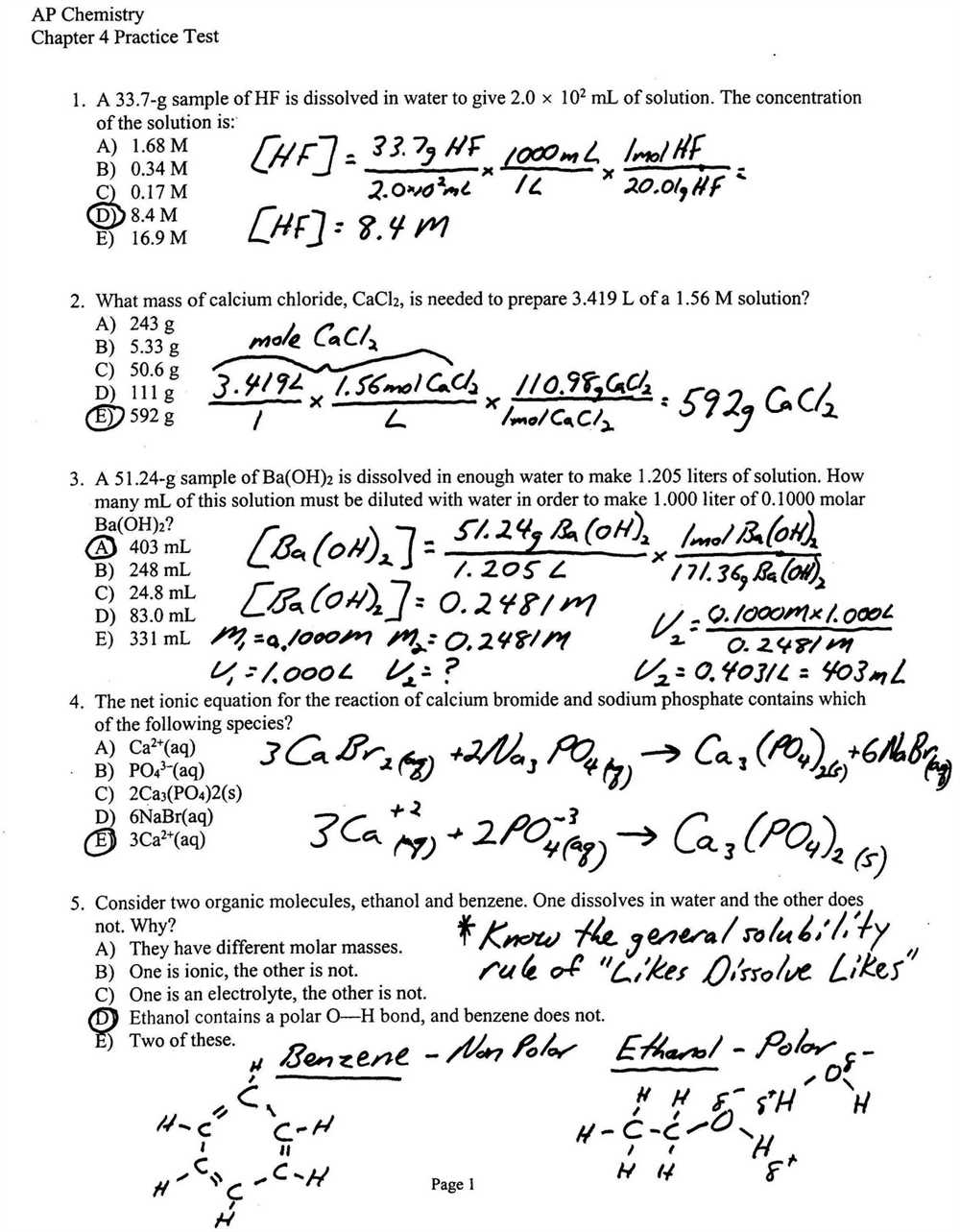 Unlocking the Secrets: Chemistry Chapter 7 Test Answers Revealed