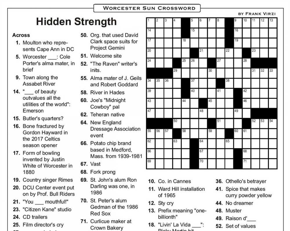 Othello crossword puzzle answer key