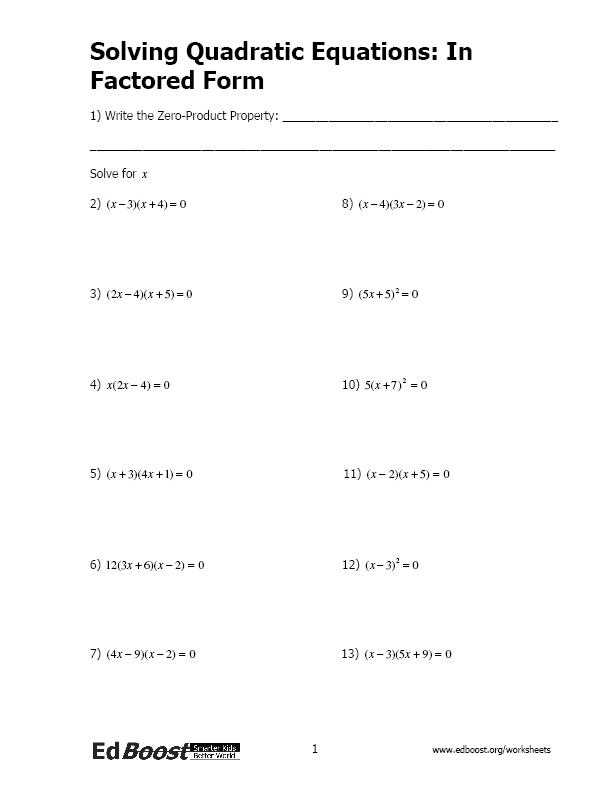 Why is Factoring Important in Quadratics?