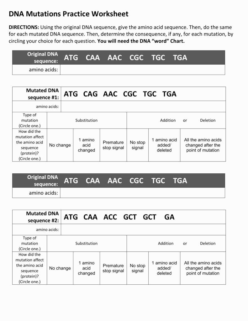 Role of DNA Repair Mechanisms