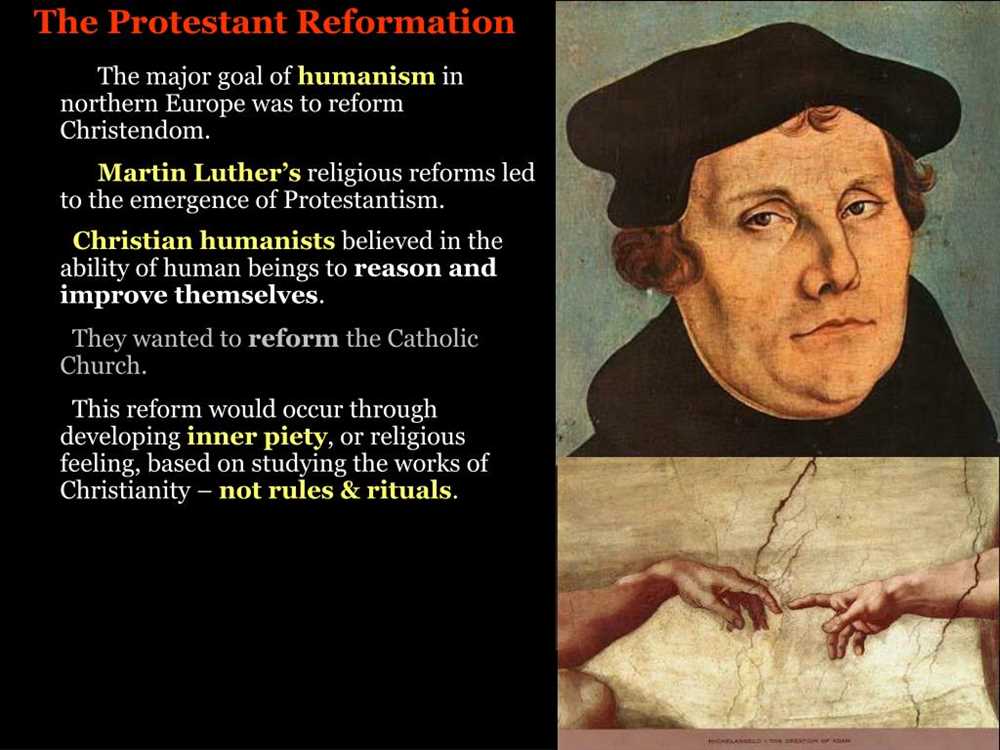 Protestant reformation worksheet