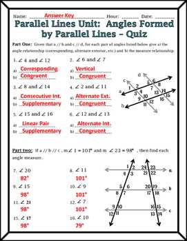 What are transversals?