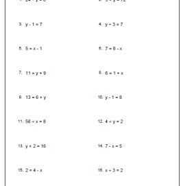 Solving systems of equations with three variables